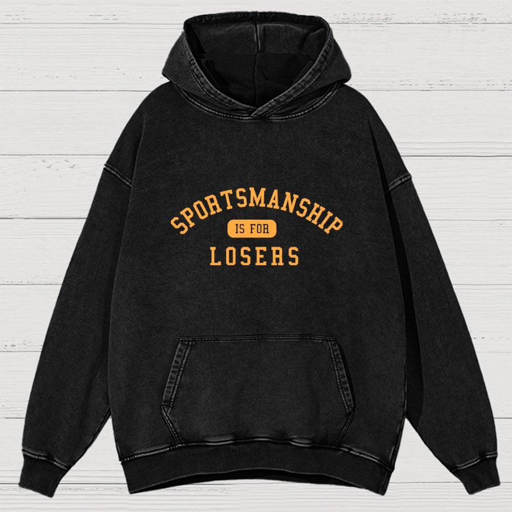 Sportsmanship Vintage Distressed Hoodie
