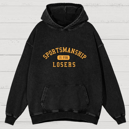 Sportsmanship Vintage Distressed Hoodie