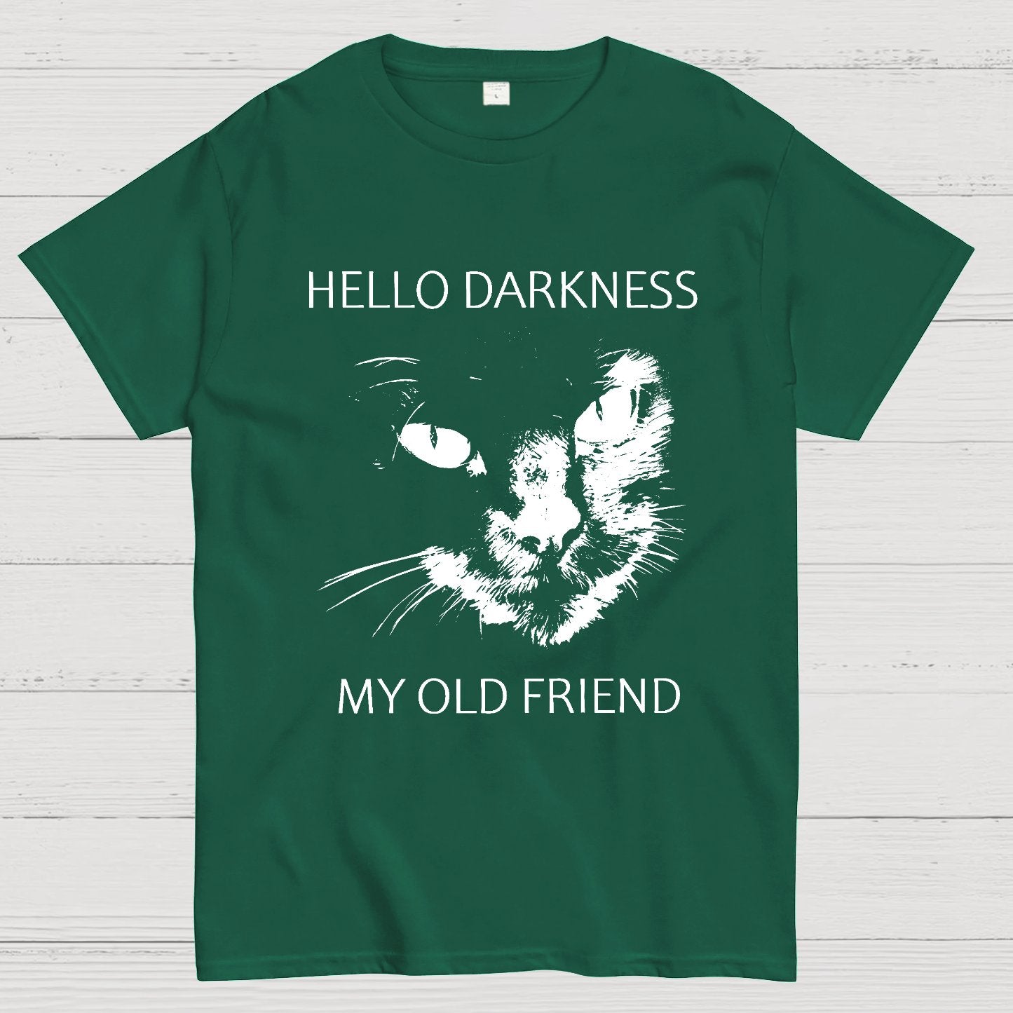 Hello Darkness My Old Friend Geeky T-Shirt