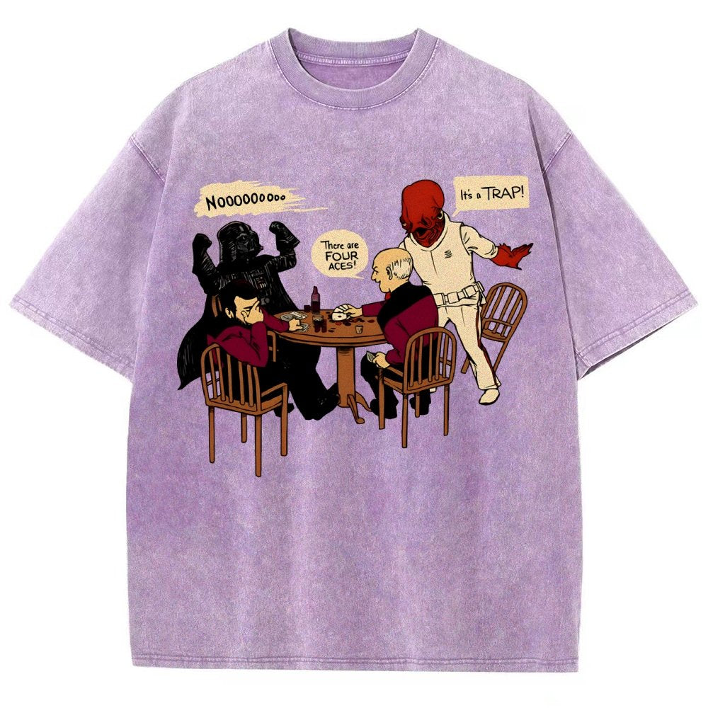 Poker Game Vintage Distressed T-shirt