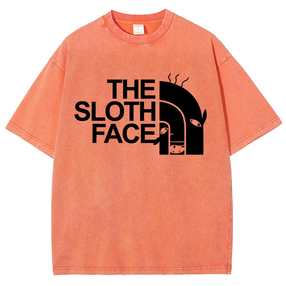 Slothface Vintage Distressed T-shirt