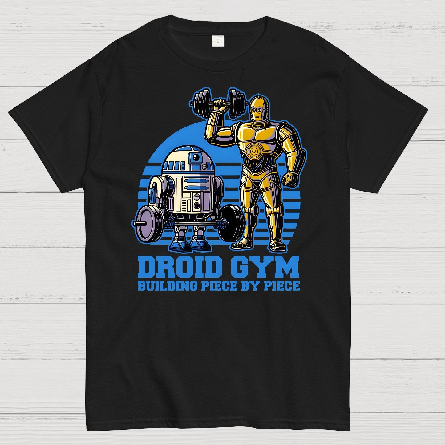 Android Space Gym Geek T-Shirt