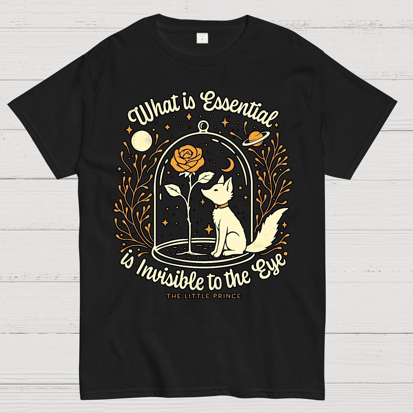 The Rose And The Fox Geek T-Shirt