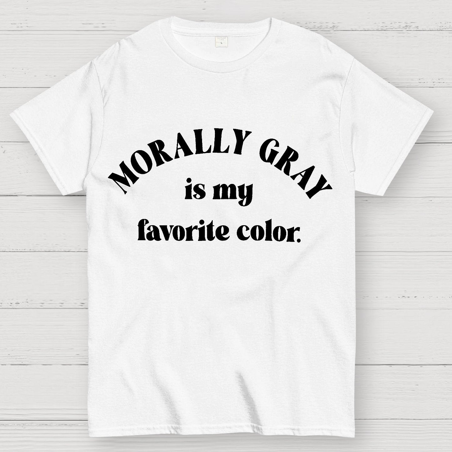 Morally Gray Classic Geek T-Shirt