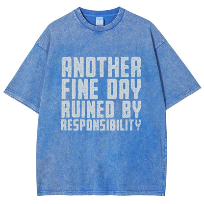 Another Fine Day Vintage Distressed T-shirt