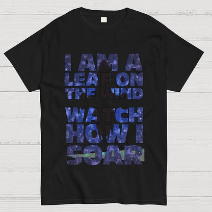 Leaf on the Wind Unisex Geek T-Shirt