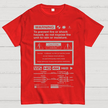VCR Danger Geek T-Shirt