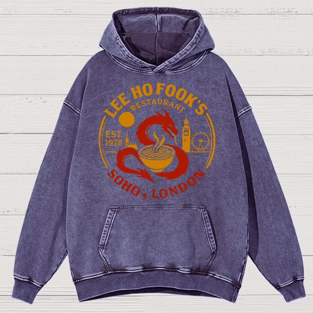 Lee Ho Fooks Vintage Distressed Hoodie