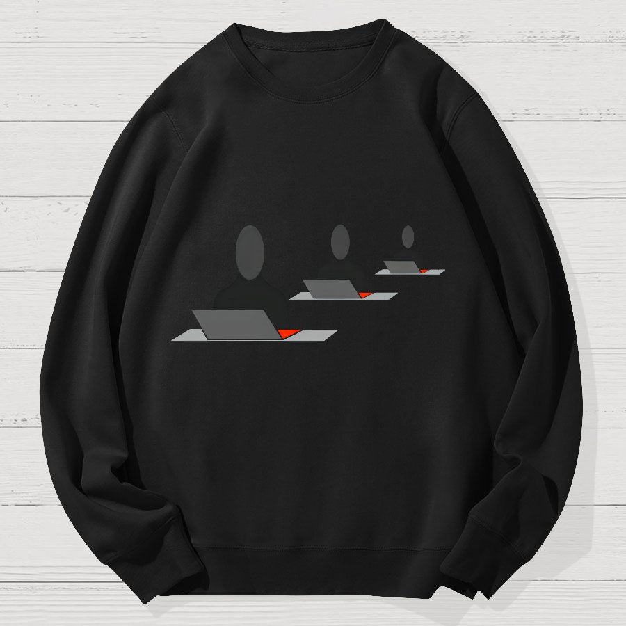 Drone Coders Geek Cotton Sweatshirt