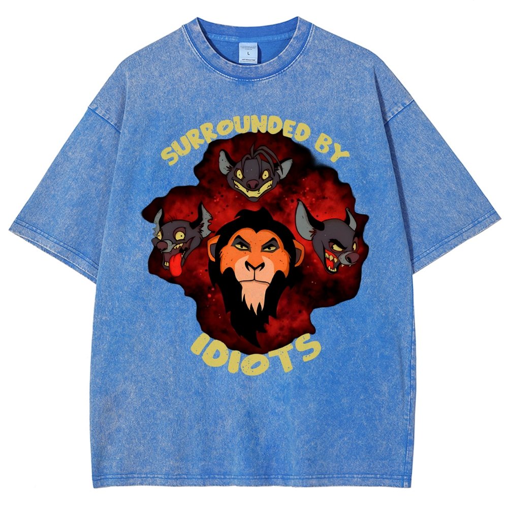 Surrounded By Idiots Vintage Distressed T-shirt
