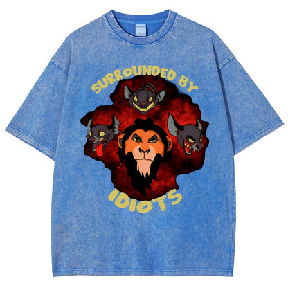 Surrounded By Idiots Vintage Distressed T-shirt