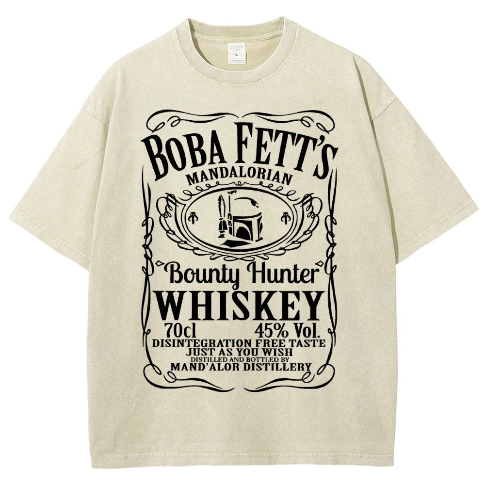 Adventure Hunter Whiskey Vintage Distressed T-shirt