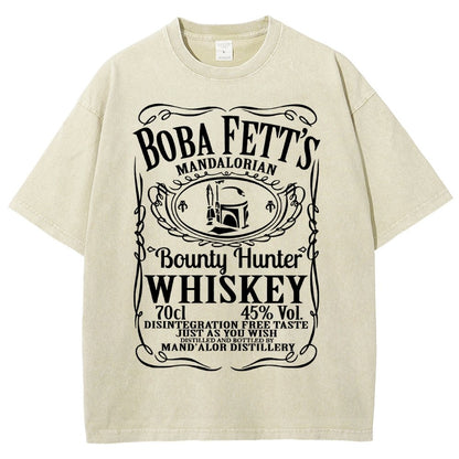 Adventure Hunter Whiskey Vintage Distressed T-shirt