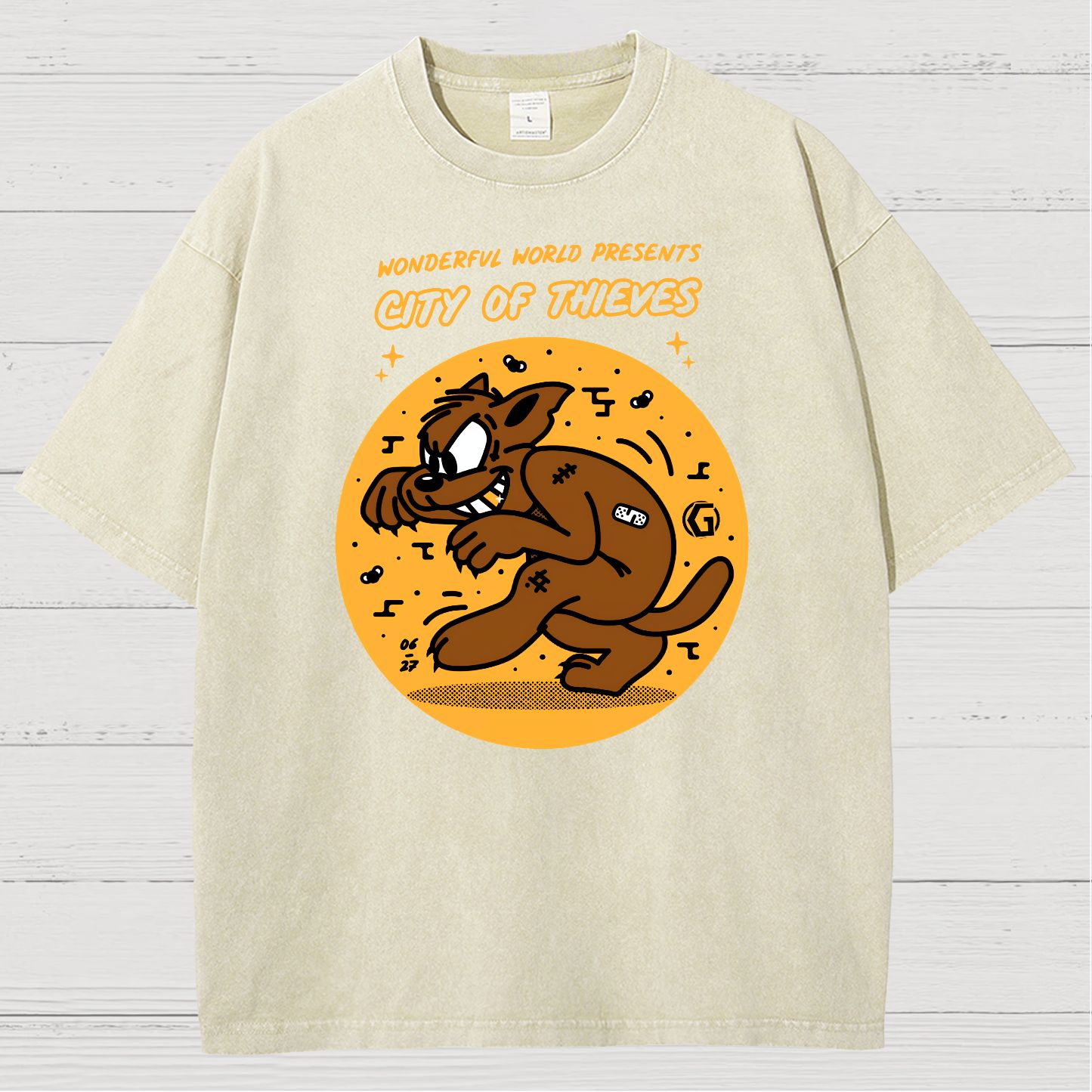 City Of Thieves! Sarcasm Vintage Distressed T-shirt