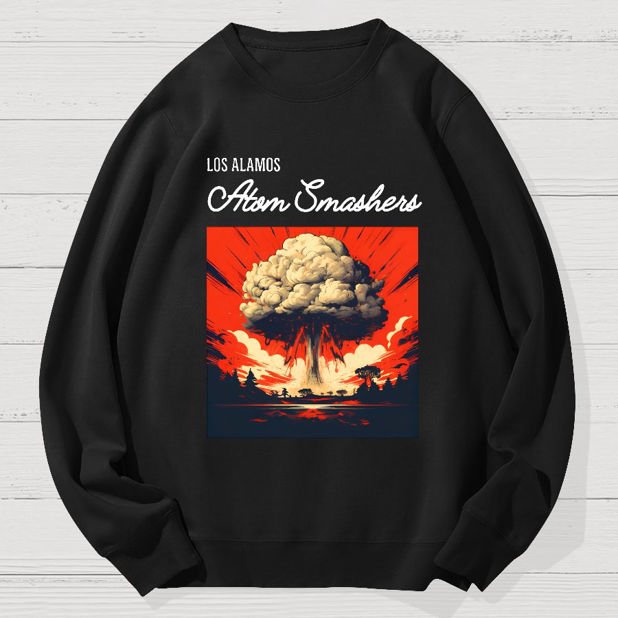 Los Alamos Atom Smashers Geek Cotton Sweatshirt