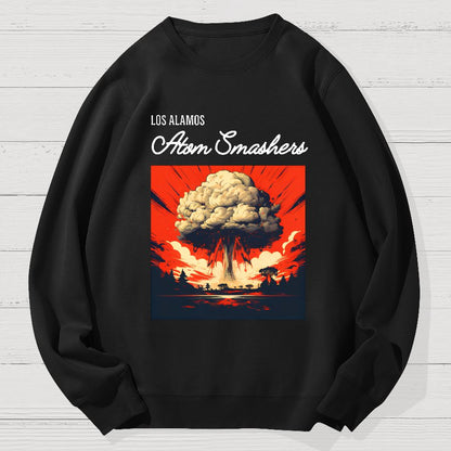 Los Alamos Atom Smashers Geek Cotton Sweatshirt