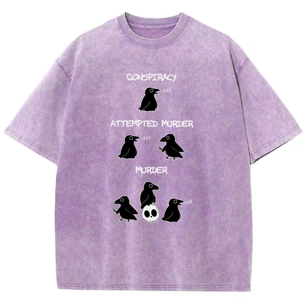 From Conspiracy To Murder Vintage Distressed T-shirt