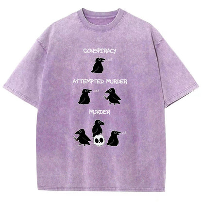From Conspiracy To Murder Vintage Distressed T-shirt