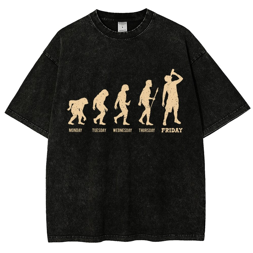 Weekvolution Vintage Distressed T-shirt