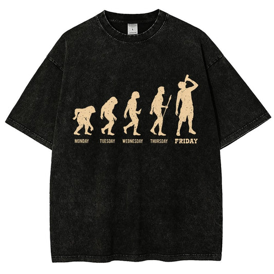 Weekvolution Vintage Distressed T-shirt