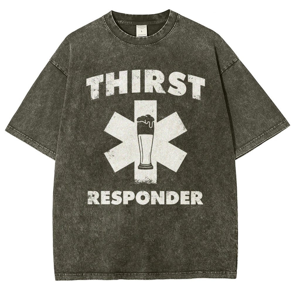 Thirst Responder Vintage Distressed T-shirt