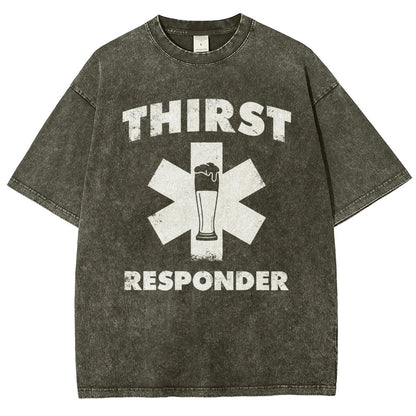 Thirst Responder Vintage Distressed T-shirt