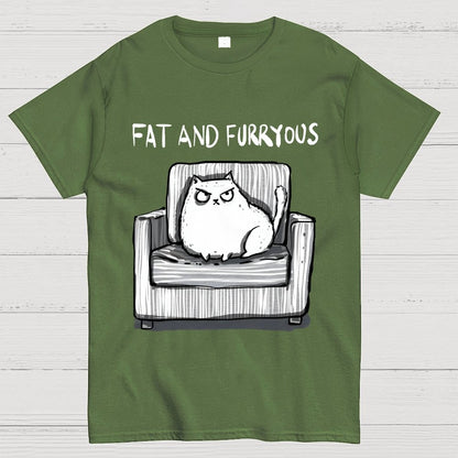 Fat and furryous Geek T-Shirt