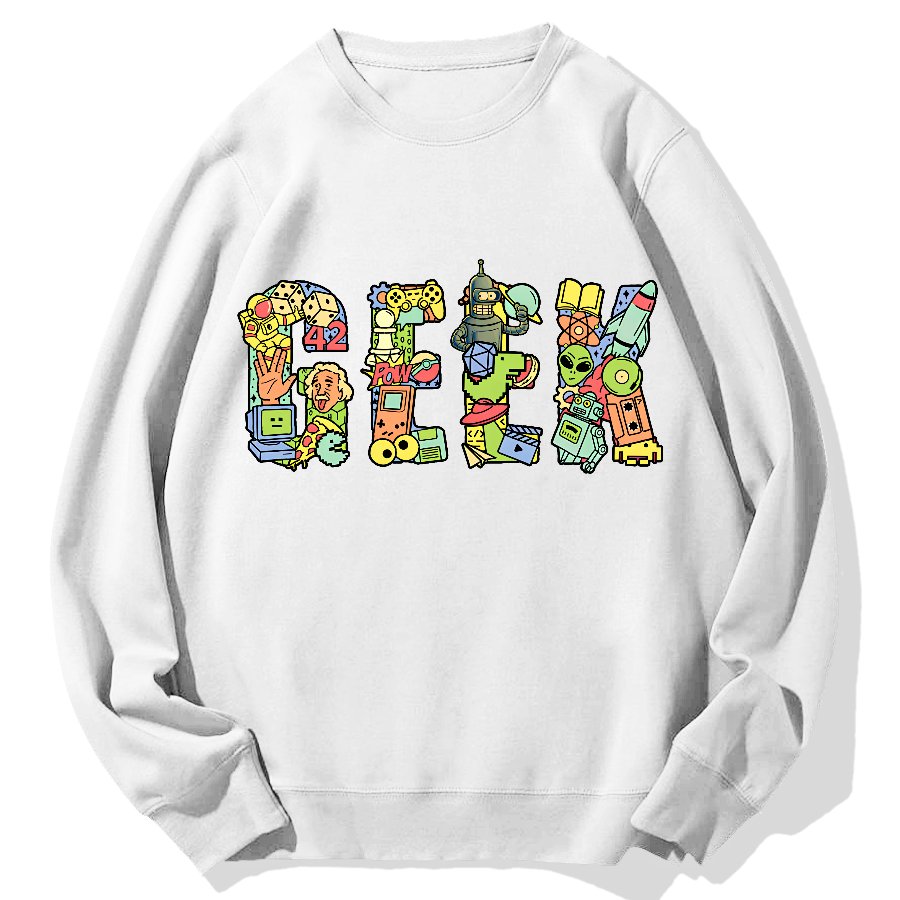 Geek Culture Geek Cotton Sweatshirt