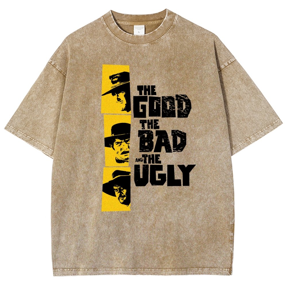 The Good The Bad And The Ugly Vintage Distressed T-shirt