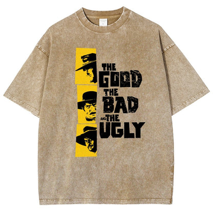 The Good The Bad And The Ugly Vintage Distressed T-shirt