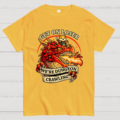 Dungeon Crawling Dragon Geek T-Shirt