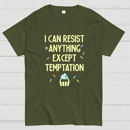 I Can Resist Everything Except Temptation Geeky T-Shirt