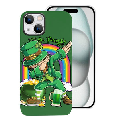 St. Patrick's Day Lucky Green Print Phone Cases