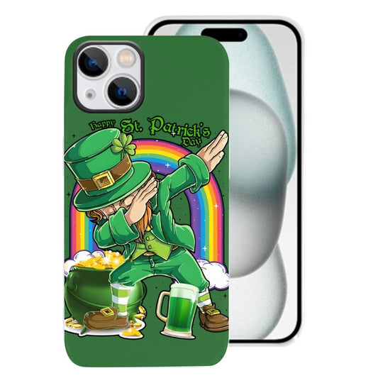 St. Patrick's Day Lucky Green Print Phone Cases