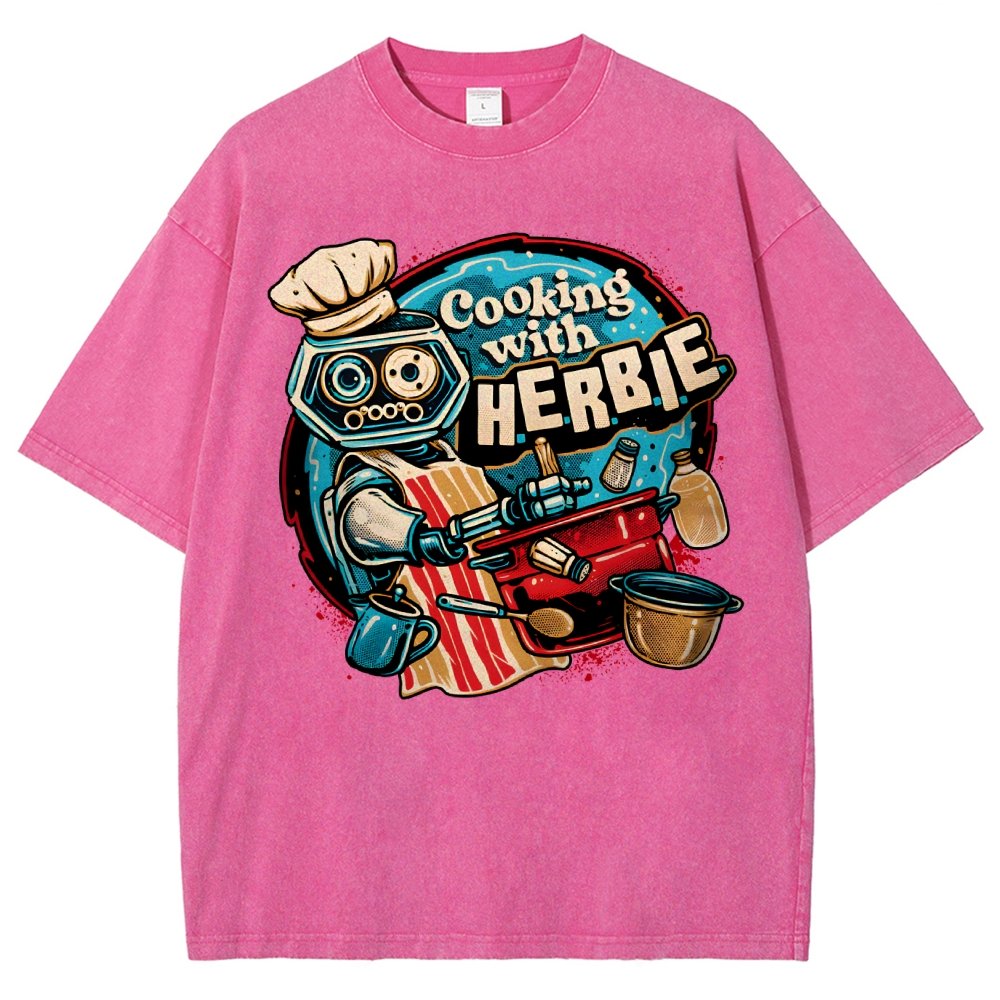 Cooking With Buddy Vintage Distressed T-shirt