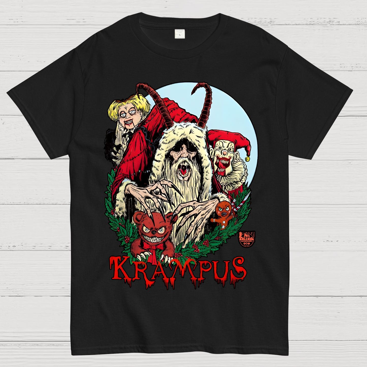 Krampus Christmas Geek T-Shirt
