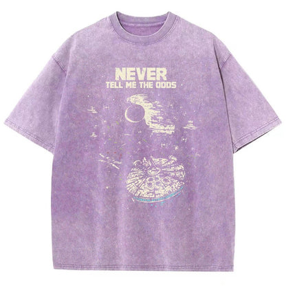 Never tell me the odds  Vintage Distressed T-shirt
