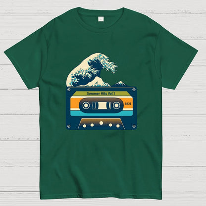 Summer Hits Of Kanagawa Cassette Geek T-Shirt