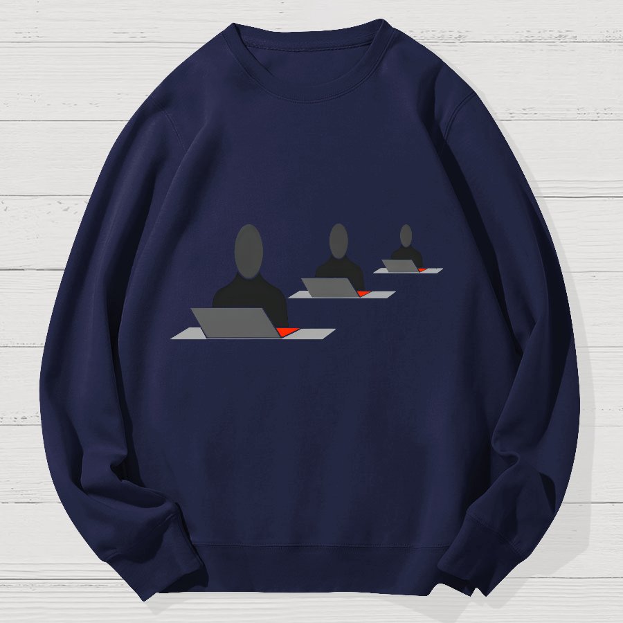 Drone Coders Geek Cotton Sweatshirt