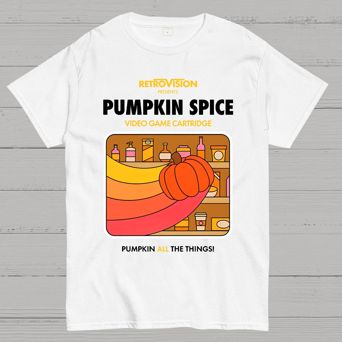 Pumpkin Spice High Score Geek T-Shirt