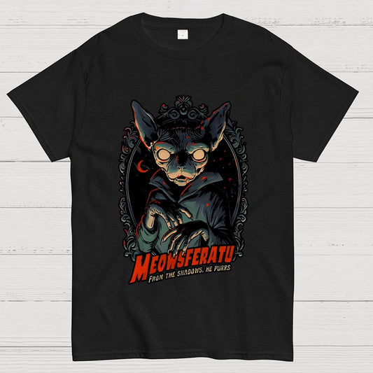 He Purrs Geek T-Shirt
