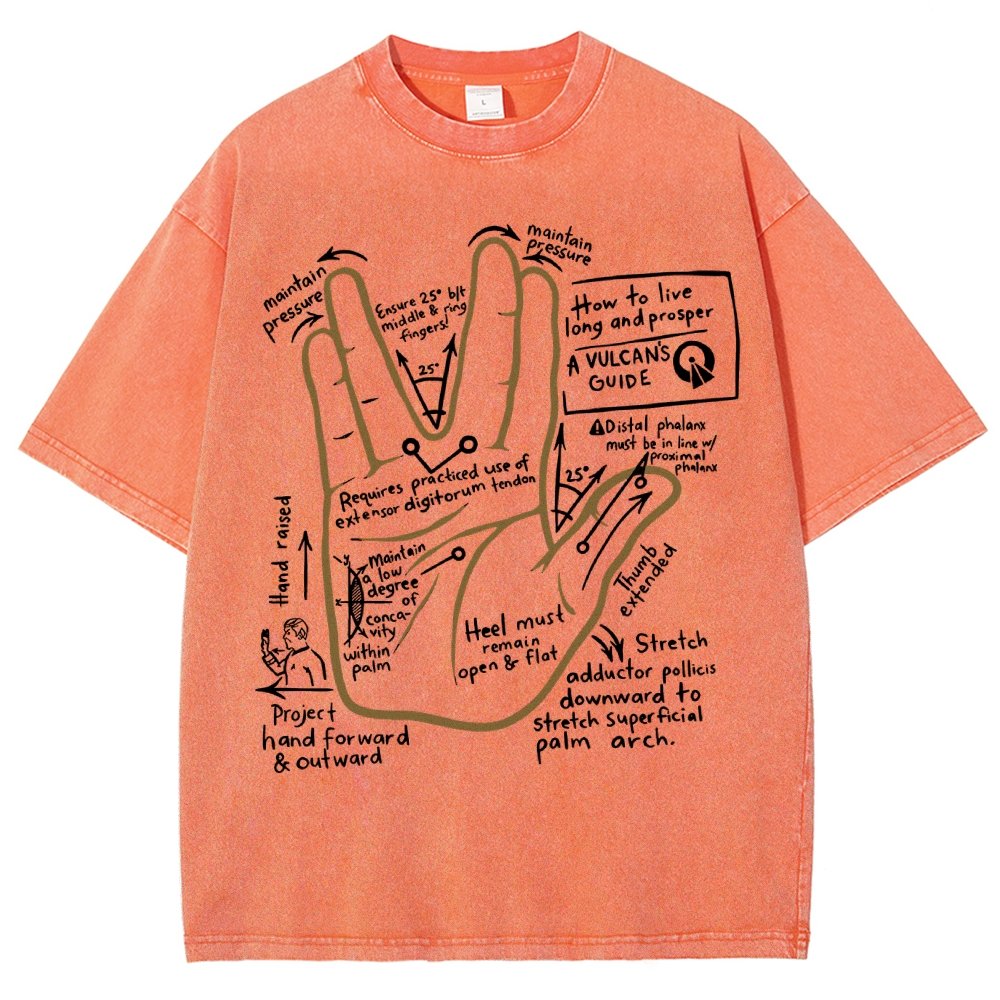 How To Live Well & Thrive Vintage Distressed T-shirt