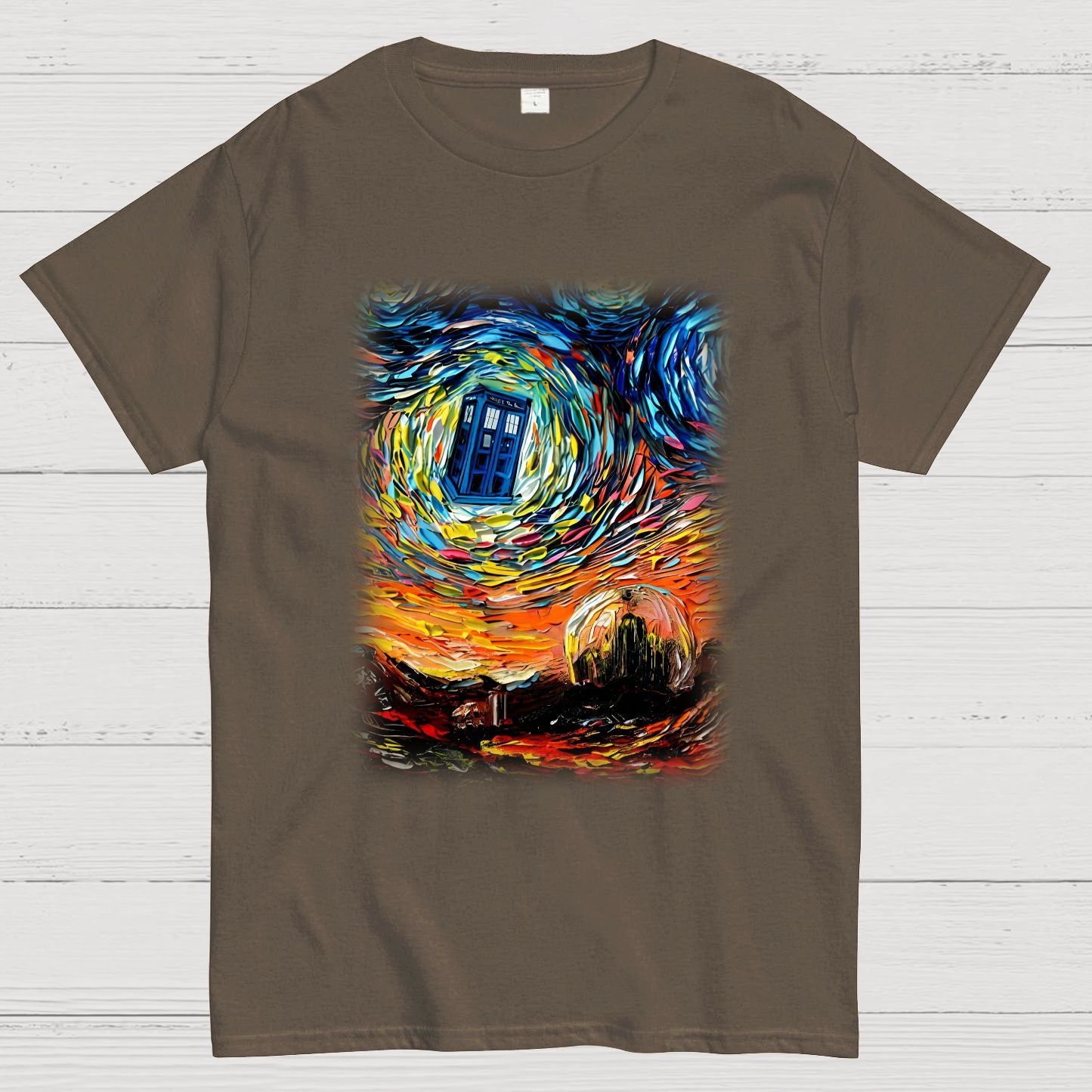 van Gogh Never Saw Mysterious Place Geeky T-Shirt