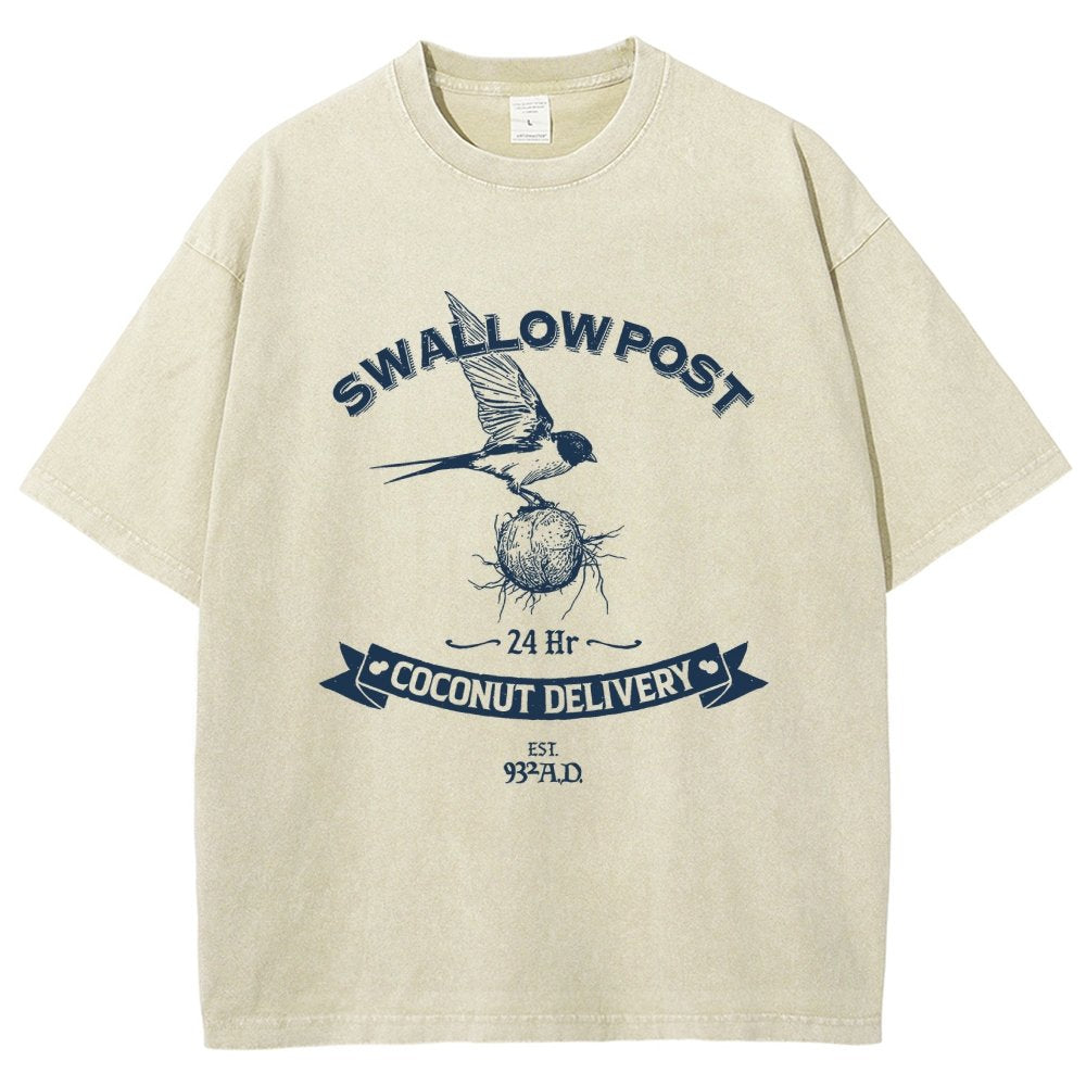 Swallow Post Vintage Distressed T-shirt