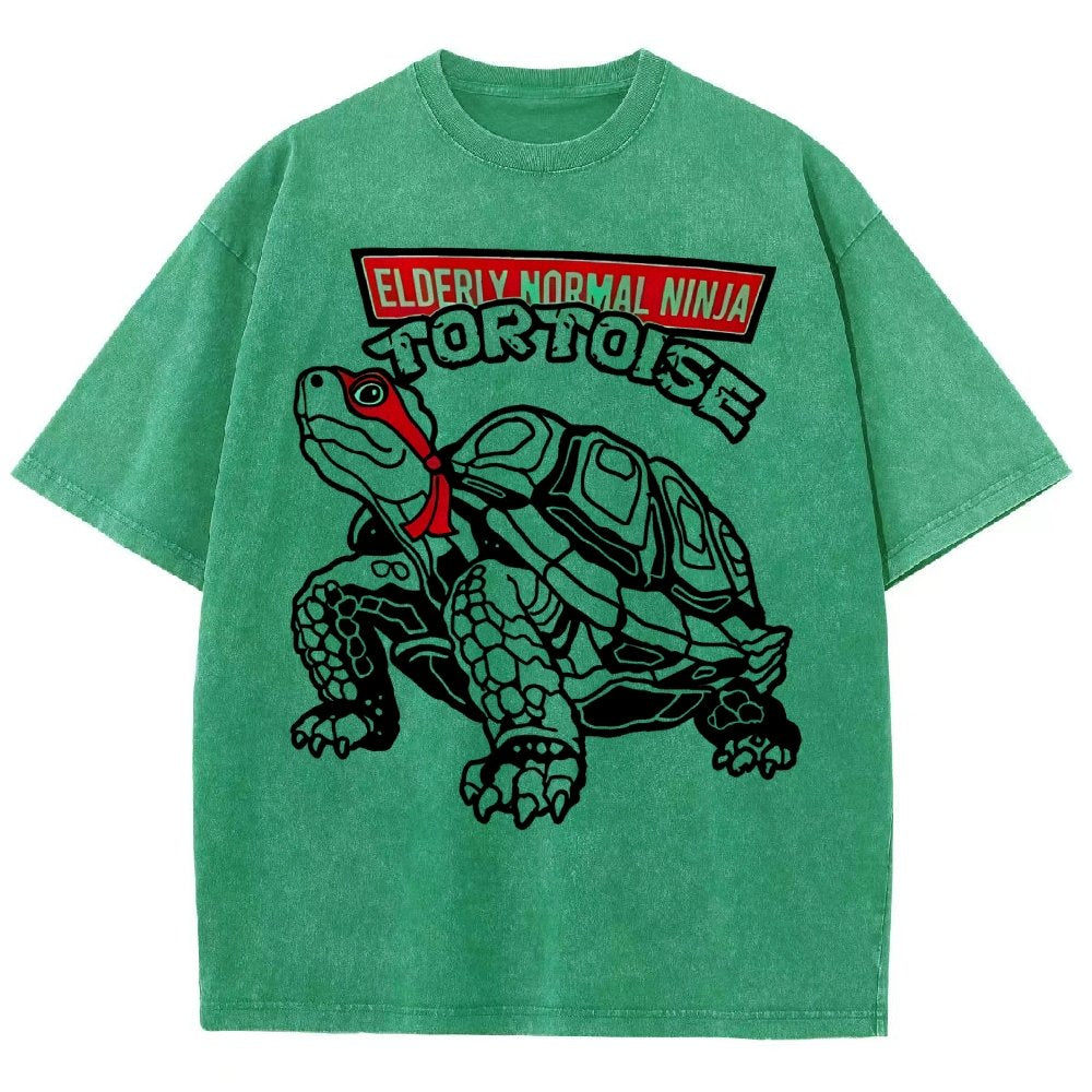 Elderly Normal Ninja Vintage Distressed T-shirt