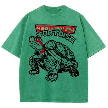 Elderly Normal Ninja Vintage Distressed T-shirt