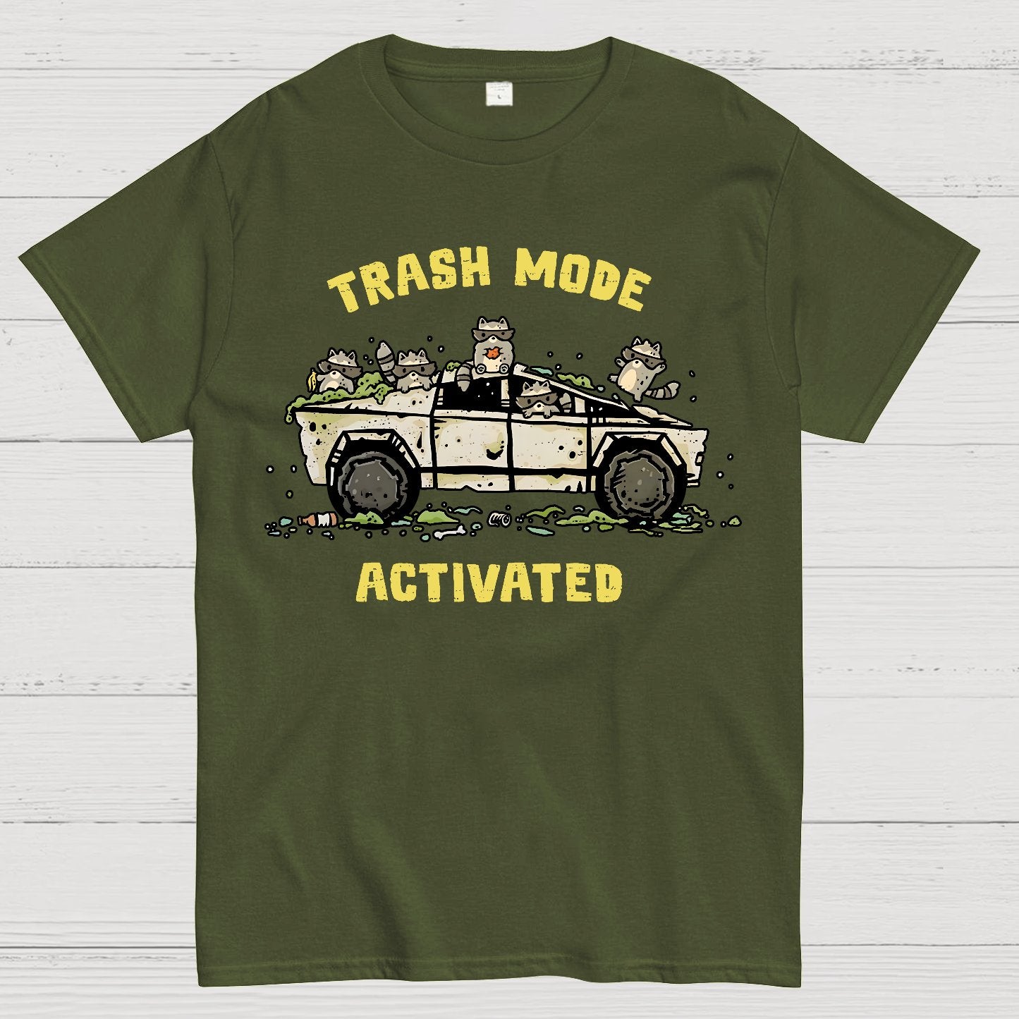 Trash Mode Activated Geek T-Shirt