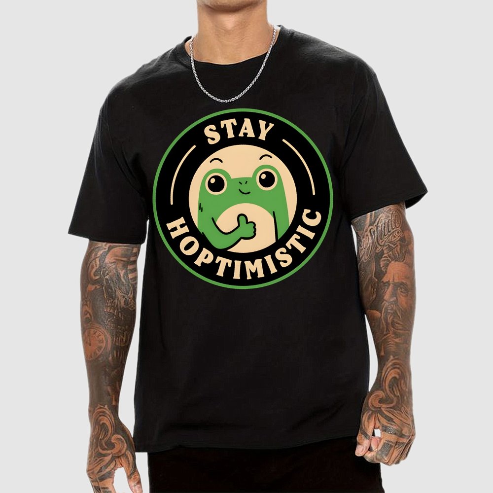 Stay Hoptimistic Geek T-Shirt