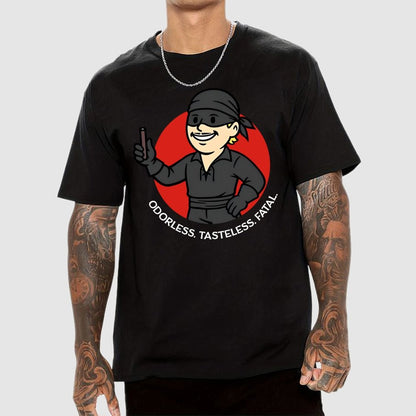 Odorless, Tasteless, Fatal Unisex Geek T-Shirt