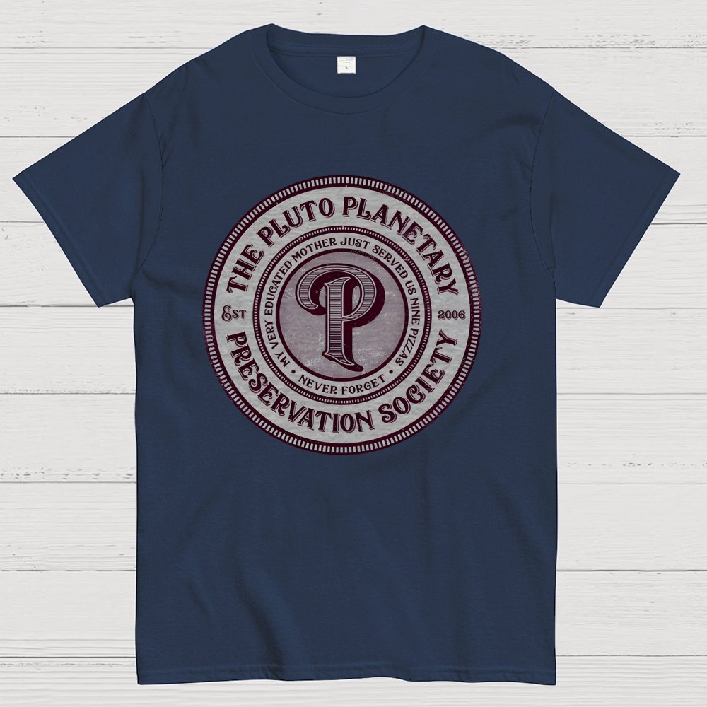 The Pluto Preservation Society Geek T-Shirt